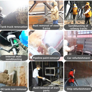 Small Portable Glass Sand and Wet <strong>Blasting</strong> Blaster Machine Rust Remove - Product Image 3