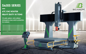 Alto rendimiento 360 grados girar 5 ejes 3D EPS espuma madera CNC enrutador grabado CNC centro de mecanizado con buen precio - Product Image 2