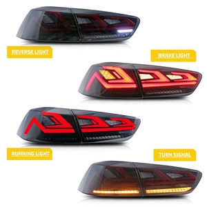 Mitsubishi Lancer lamba arka stop 2008 EVO X için otomatik parça LED 2020 dinamik dönüş sinyali fren ters ayar meclisi - Product Image 2