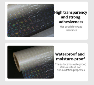 Heißer Verkauf Laser Love Thermische Laminierfolie <span class=keywords><strong>BOPP</strong></span>-Rollen Anpassbare Größe Transparente Schutzfolie Dekorative Foto-Bar-Ausweis-Kartonfolie - Product Image 4