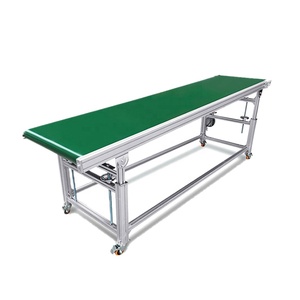 Electric Heavy Duty Flat Belt Conveyor for <strong>Container</strong> Truck <strong>Loading</strong> <strong>Unloading</strong> - Product Image 1