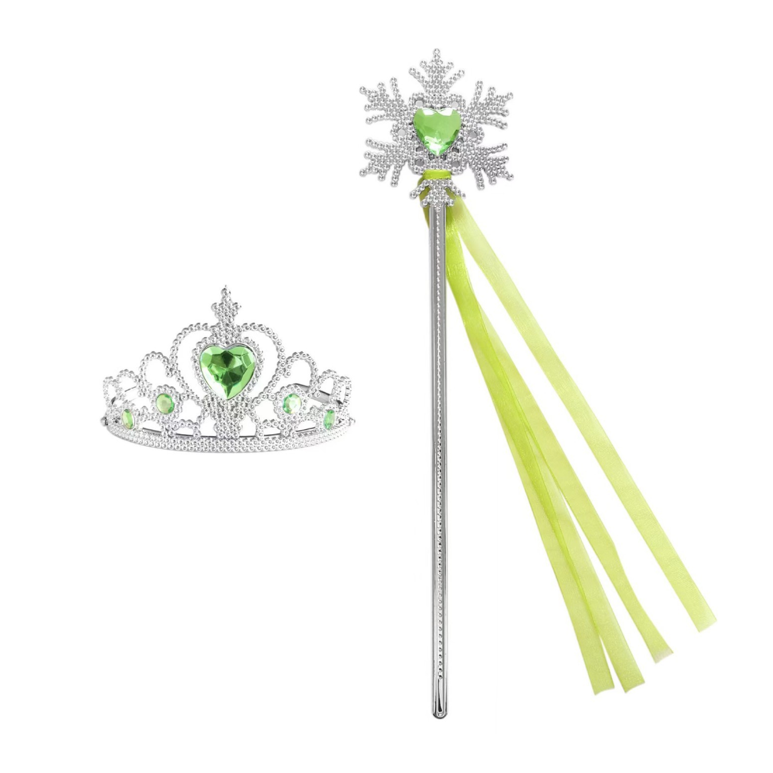 Flocon de neige vert clair-3