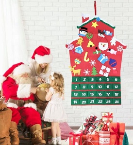 New arrivals 36 "cảm thấy DIY tiểu <span class=keywords><strong>Advent</strong></span> lịch với 24 đồ trang trí - Product Image 3