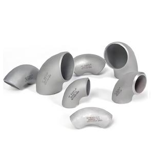 Ansi B16.9/astm A234 <span class=keywords><strong>Wpb</strong></span> Wp11 A105 Lr 45度バット溶接長半径シームレスパイプ継手肘