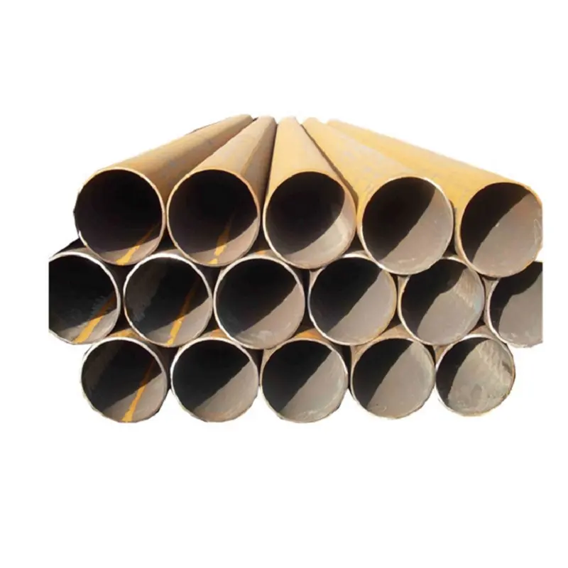 Faco tube en métal noir tube en acier doux astm a53 sch40 48mm tuyau de carbone tube en acier de fer noir pour échafaudage