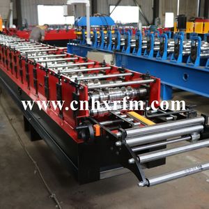 Thép công nghệ mới liên kết nhà kính kim loại mưa máng xối cuộn tạo thành máy - Product Image 4