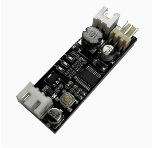 Solo 12V 0.8A DC PWM 2-3 hilos ventilador Control de temperatura controlador de velocidad chasis computadora Noiseor PC CPU ventilador enfriador alarma STK IC - Product Image 4