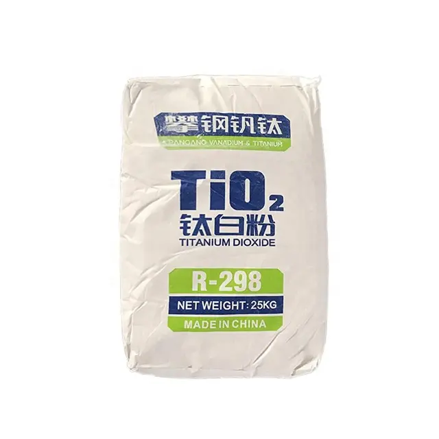 china Rutile Titanium dioxide TiO2 pigment R298 for coating painting plastic titanium dioxide rutile tio2 paint