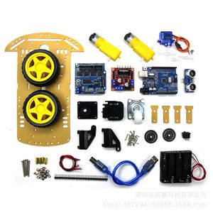 Bluetooth-gesteuertes Roboter-Auto-Kit 2 Räder 4 Räder Auto-Kit DIY HC-05 mit Arduino