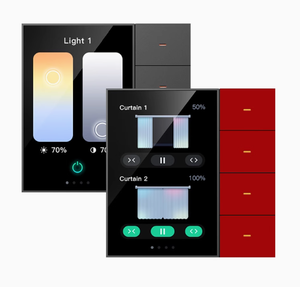 YUNDUO Control inteligente multifunción Panel de escena Sensor de radar Tuya soporte Control 8 interruptor de pared de escena - Product Image 4