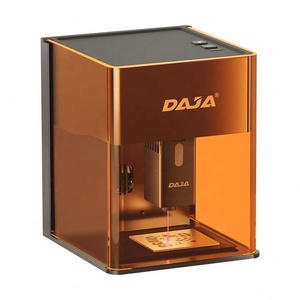 Mini grabador láser DAJA DJ6, Control de aplicación CNC DIY, cortador de impresora de marca de logotipo rápido para madera, plástico, papel, goma con diodo - Product Image 1