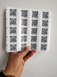 Custom Digital Print Waterproof Vinyl Sticker <strong>QR</strong> <strong>Code</strong> for <strong>Scan</strong> - Product Image 3