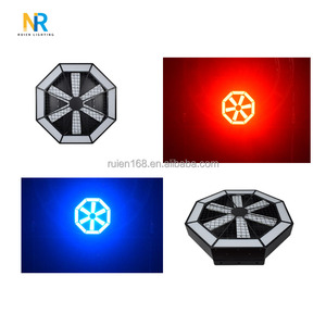Hot Sale <strong>LED</strong> <strong>RGB</strong> 3IN1 Fan Effect Lights 576PCS 0.2W <strong>LED</strong> Pixel Infinite Whirlwind Light for Disco Party Fan Backdrop Lights - Product Image 5