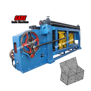 OEM Galvani zed Double Twisted Gabion Mesh Machine Chinas neue automatische Sechseckdraht-Gabion-Mesh-Herstellung von SPS-Motor farmen - Product Image 5