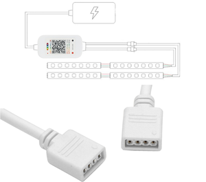 Led Strip RGB Smart Music Remote Controller 4 pin 24 telecomando Controller RF a 11 tasti