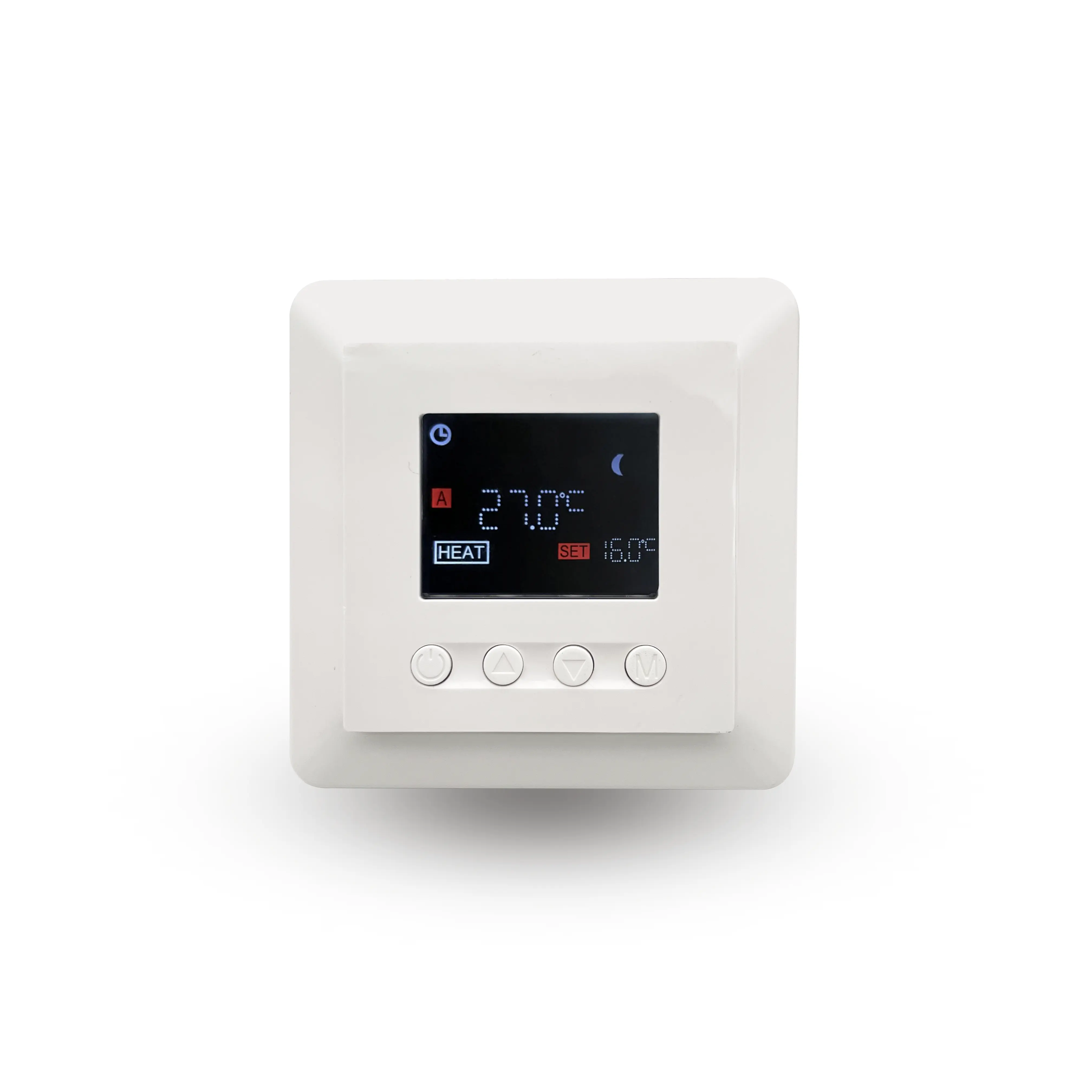 Tuya Smart 16A Thermostat de chauffage par le sol électrique Commutateur de contrôleur de température avec capteur de sol de câble de 3 mètres