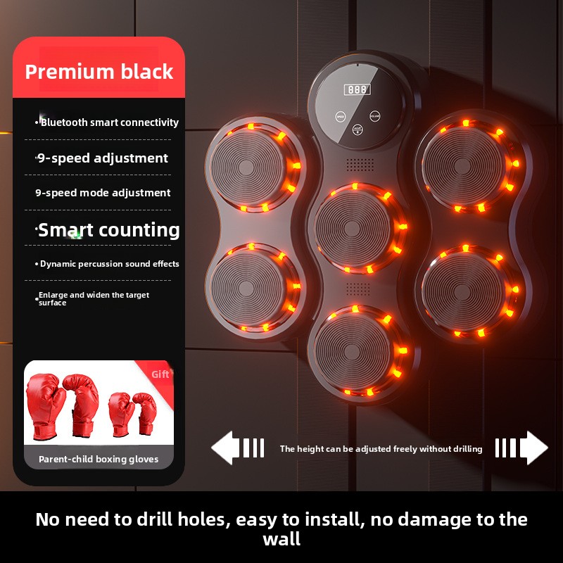 Black stand-alone + parent-child gloves