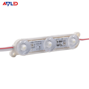 Yüksek verim 3 Led ışık modülü 150lm/w 1.08w dc12v Lens 175 derece açık ışıklı işaret - Product Image 4