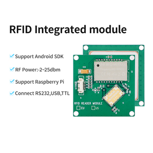 UHF <strong>RFID</strong> Integrated Module <strong>Reader</strong>&amp;writer 3dbi Antenna USB/TTL Aonnector with Raspberry Pi <strong>for</strong> Embedded System