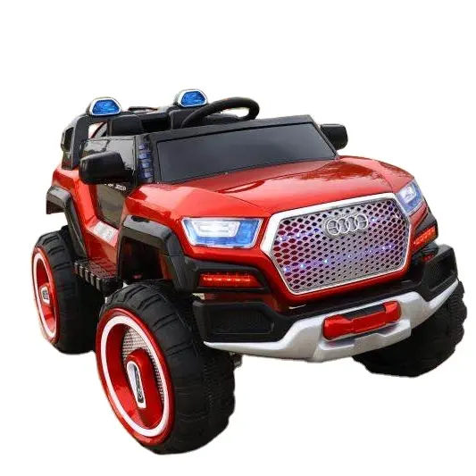 Hot luxury children's electric toy car 12V children's off-road four-wheel drive electric car one-button start