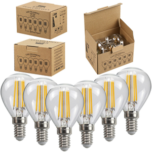 ホット販売エジソン<span class=keywords><strong>LED</strong></span>電球クリア<span class=keywords><strong>LED</strong></span>フィラメント電球ウォームホワイトヴィンテージミニ電球ホームレストラン用