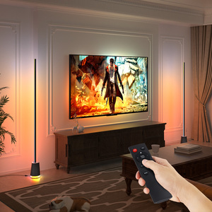 หลอดไฟ CL 1.65M RGB โคมไฟตั้งพื้นตกแต่งบ้านไฟล้อมรอบด้วยรีโมทคอนโทรล RF433โคมไฟยืน - Product Image 5