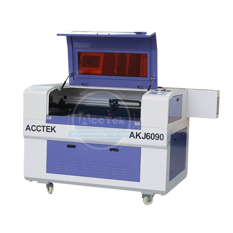 Factory direct selling co2 laser engrave photos machine 6090 crystal 2d 3d laser engraving machine