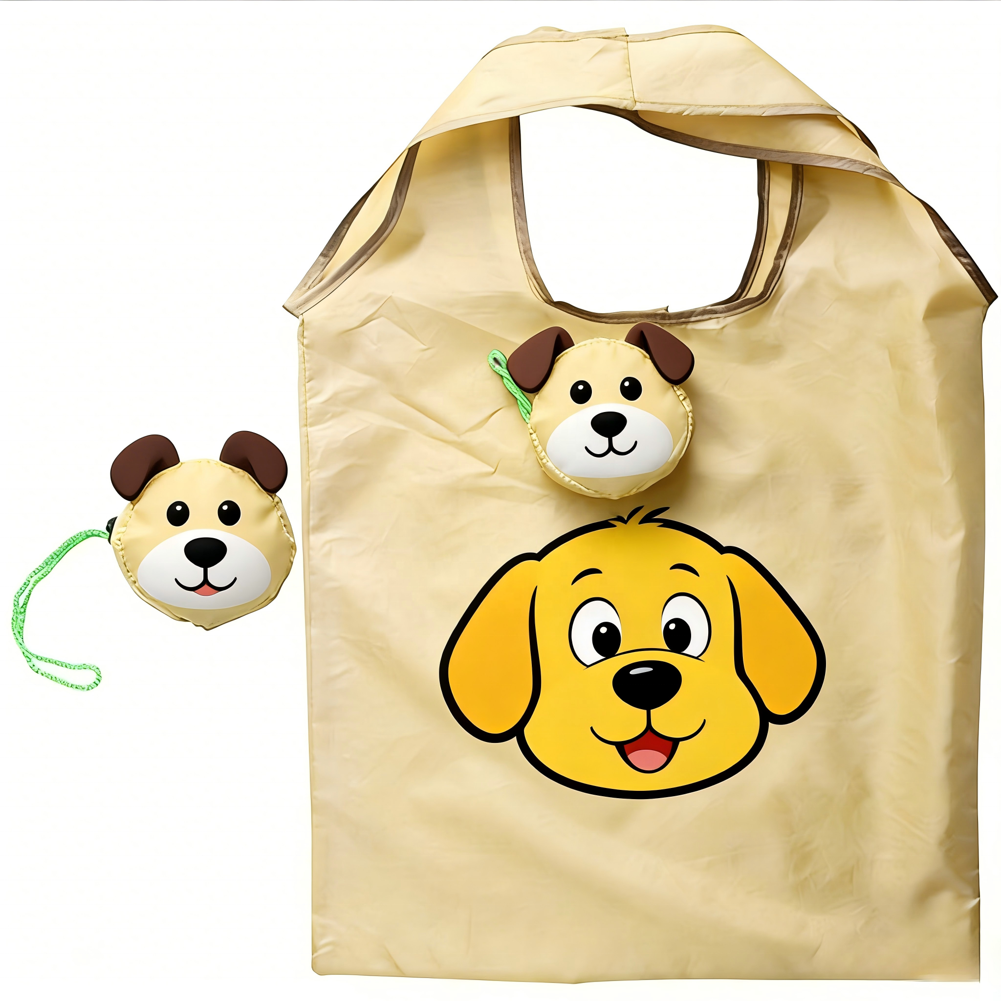 Sac en peluche de dessin animé pour chiot