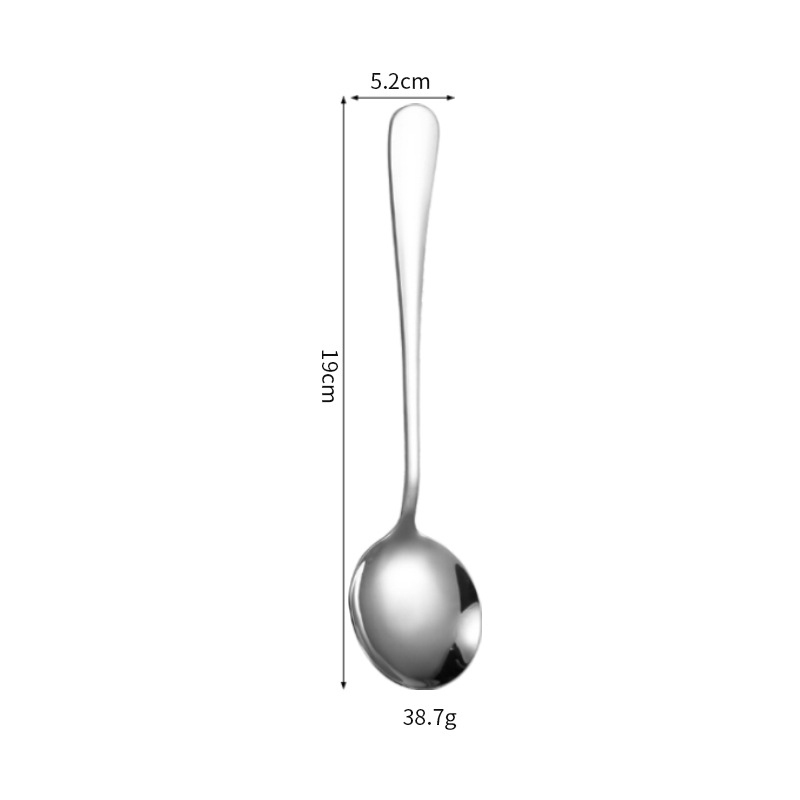 1# Round spoon