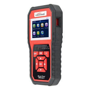 KONNWEI KW850 rojo OBD motor lector de código de ODB2 escáner Multi-idiomas KW850 función completa Auto herramienta de diagnóstico - Product Image 3