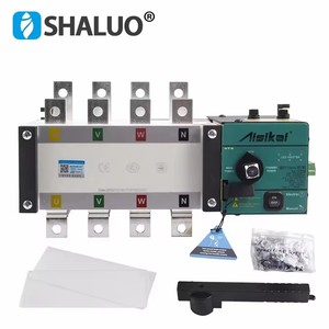 電源スイッチ工場価格CEコンセントAC4極4P100A〜630A発電機ATS自動電気転送スイッチの切り替え - Product Image 1