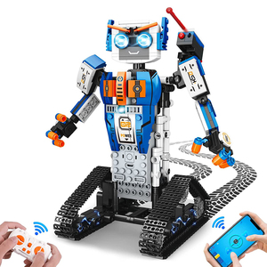 Çocuk inşa kodu Robot bilim proje kiti kök app-kontrol kodlama marş Robot oyuncak çocuklar için 8 + yaş meydan