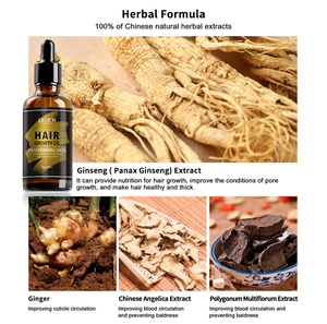 2021 Nhãn Hiệu Riêng Hói Điều Trị Tóc Huyết Thanh Gừng Dầu Nhanh Điều Trị Tăng Trưởng Tóc Cho Nam Giới Phụ Nữ - Product Image 2