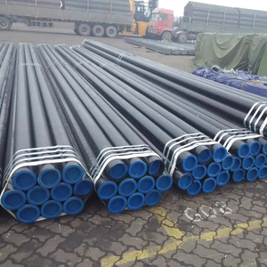 ASTM A106 Gr. B Sch 40 80 160 צינור פלדת פחמן ללא תפרים ASME B36.10 מצופה PE או צבוע שחור צינור פלדה <span class=keywords><strong>Smls</strong></span>