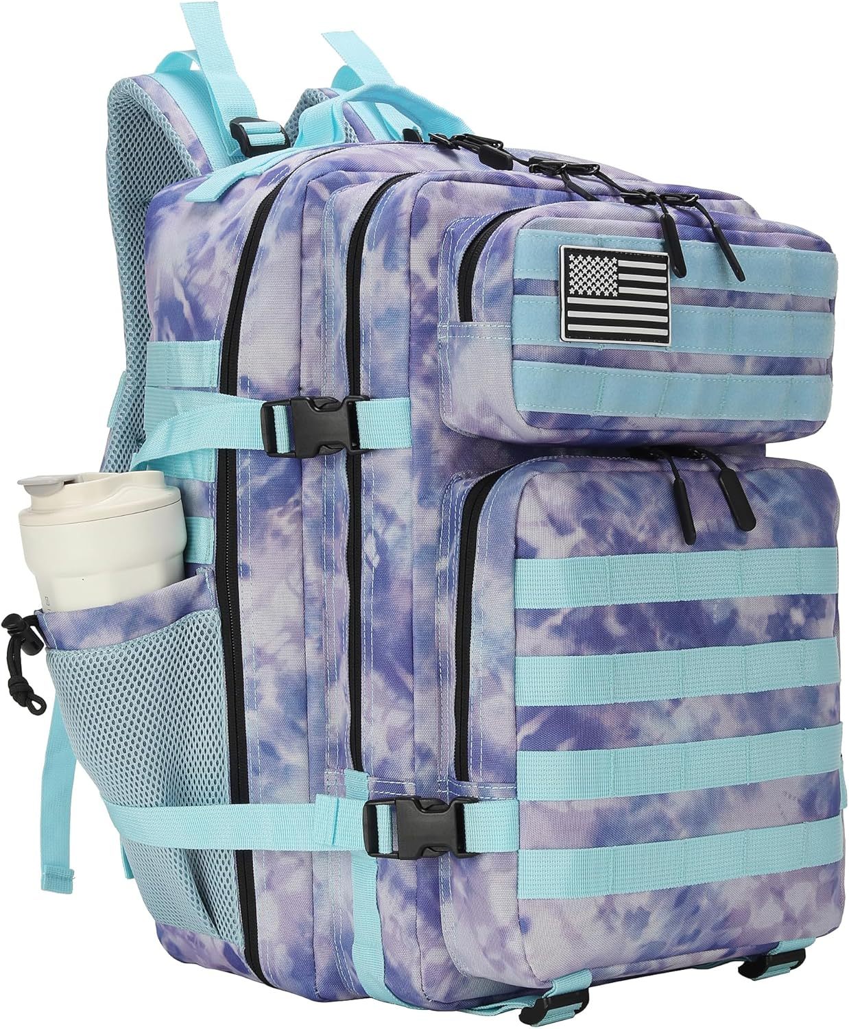 Tie-dye azul