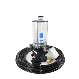 Control PLC Lubricación eléctrica Bomba de grasa eléctrica 12V 24V 110V 220V 380V 2-6L 1-4 Salidas Sistema de lubricación de grasa automática - Product Image 2