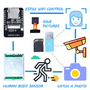 Kit di controllo Wireless WIFI con scheda ESP32-CAM compatibile con Arduino programmato Kit Robot per auto intelligente