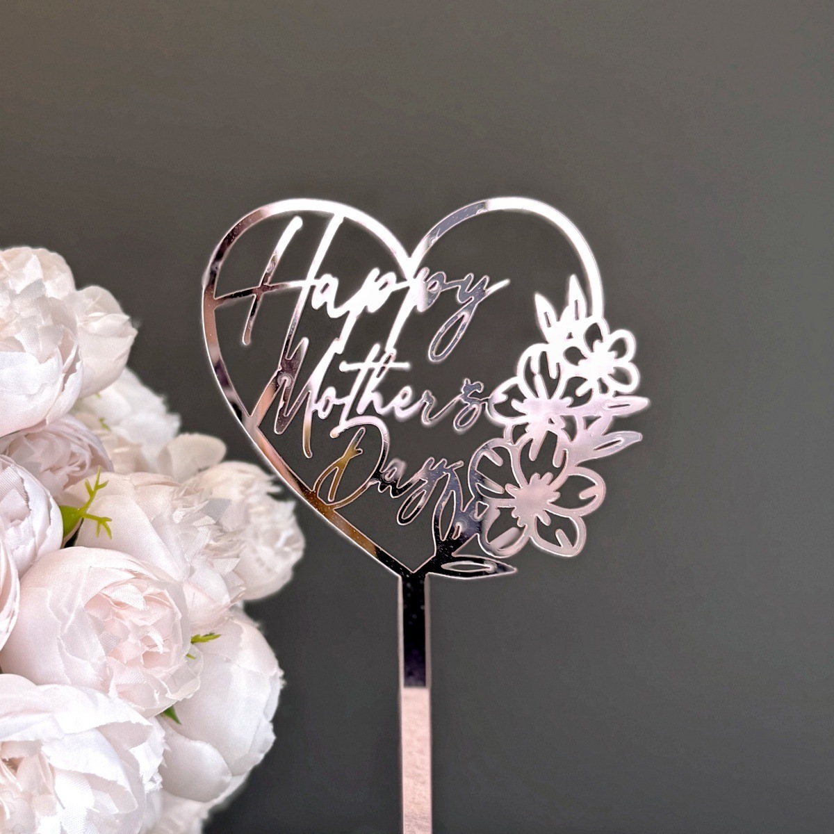 Love style happy mothers day rose gold