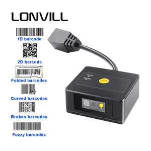Lonvill barcode קוד סורק barcode ואת המכונה למכירה, לתקן הר קורא עם usb <span class=keywords><strong>rs232</strong></span> l