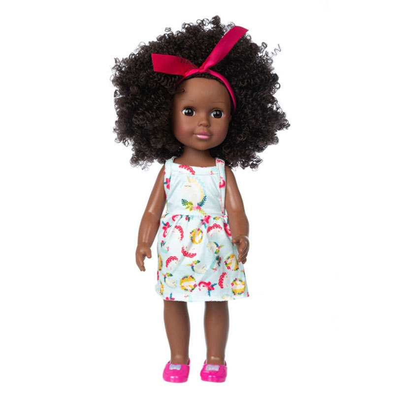 Q14-051c colorful little horse dress-14-inch american girl doll