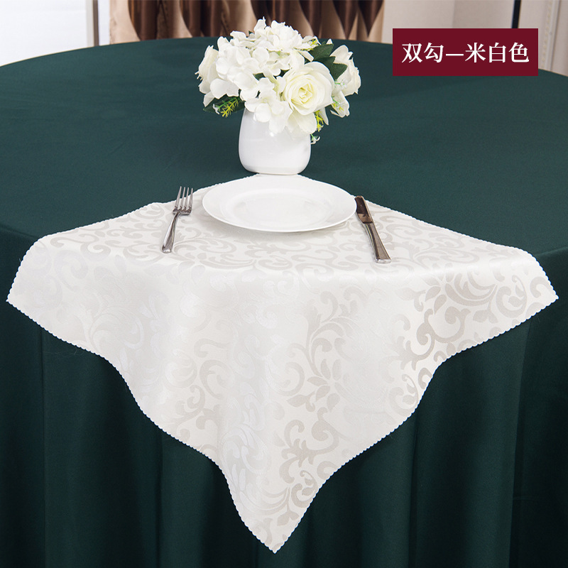 Double crochet blanc