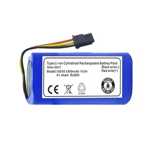 แบตเตอรี่อะไหล่สำหรับเปลี่ยนเครื่องดูดฝุ่นหุ่นยนต์14.8V สำหรับ S5 360 S7 X9 T90 S7Pro 3500mAh - Product Image 1