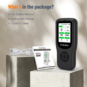 Medidor de CO2 10 en 1 Wifi, Detector de dióxido de carbono, Sensor de temperatura y humedad, Monitor inteligente de calidad del aire USB con pantalla LCD - Product Image 6