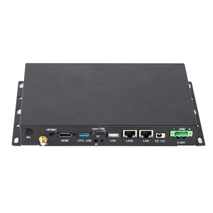 Caixa industrial para PC Android 11 mini, Rockchip RK3566/RK3568/RK3588, CPU 8GB RAM 64GB ROM CANBUS <span class=keywords><strong>GPIO</strong></span> <span class=keywords><strong>RS232</strong></span> <span class=keywords><strong>RS485</strong></span>, 2LAN