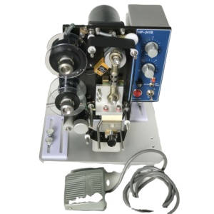 Hochwertige HP241B Heißpräge-Datums codier maschine/halbautomat ische Chargen ablaufdatum Codier maschine