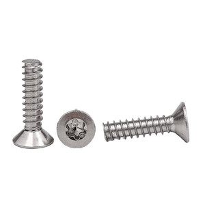 M1.6 M1.8 M2 X 3mm M3 Schwarze Edelstahl-Torx-Senkkopf-Blechschrauben T5 Metrisch für Kunststoff - Product Image 4