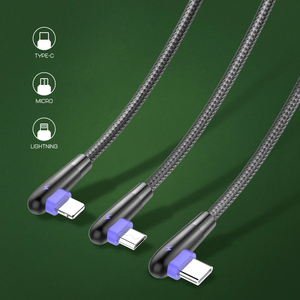 Right-angle Charging Ports Protector USB Micro <strong>Cable</strong> Communication <strong>Cables</strong> Factory Wholesale Mobile Phone Data <strong>Cables</strong> - Product Image 3