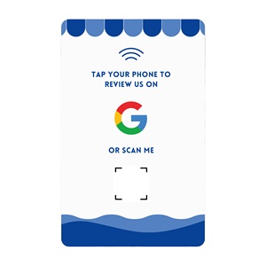 Tap Share NFC Smart Card <strong>Excellent</strong> for Trip Advisor QR <strong>Code</strong> Reviews Waterproof PVC RFID Communication Interface Ntag213 Chip - Product Image 5