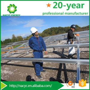 Màu xanh lá cây năng lượng mặt trời nhà máy điện 500kw 1mW mặt đất gắn cấu trúc <span class=keywords><strong>PV</strong></span> hỗ trợ cho dốc Dựng Phim hệ thống - Product Image 2