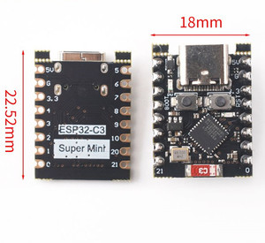 Placa DE DESARROLLO ESP32 C3 SuperMini, módulo WiFi Bluetooth, 2 uds.